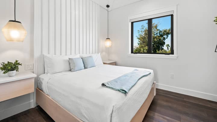 Svefnherbergi 2 - Rúm af king-stærð og en-suite baðherbergi