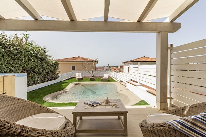 Villetta Marina - Vista Mare Con Piscina Privata - Stintino
