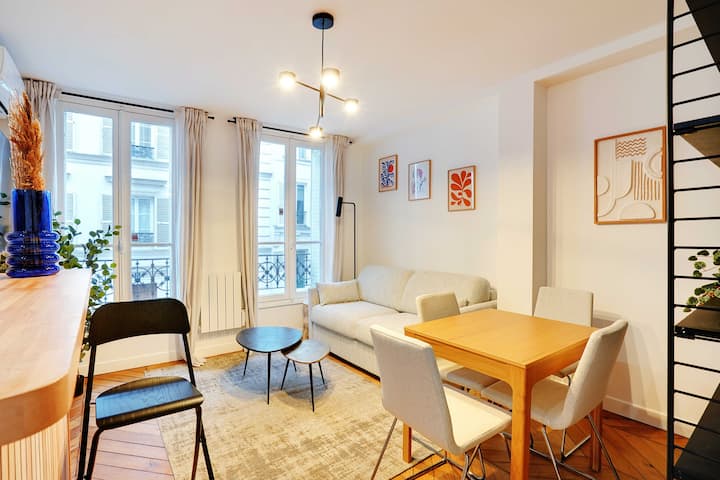 Charmant Appartement - 1br/4p - Sacré Coeur - Paris
