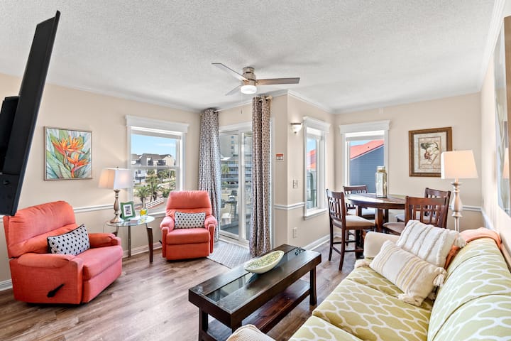 Newly Renovated, 3rd Floor, Ocean View Condo + Fre - North Myrtle Beach, SC