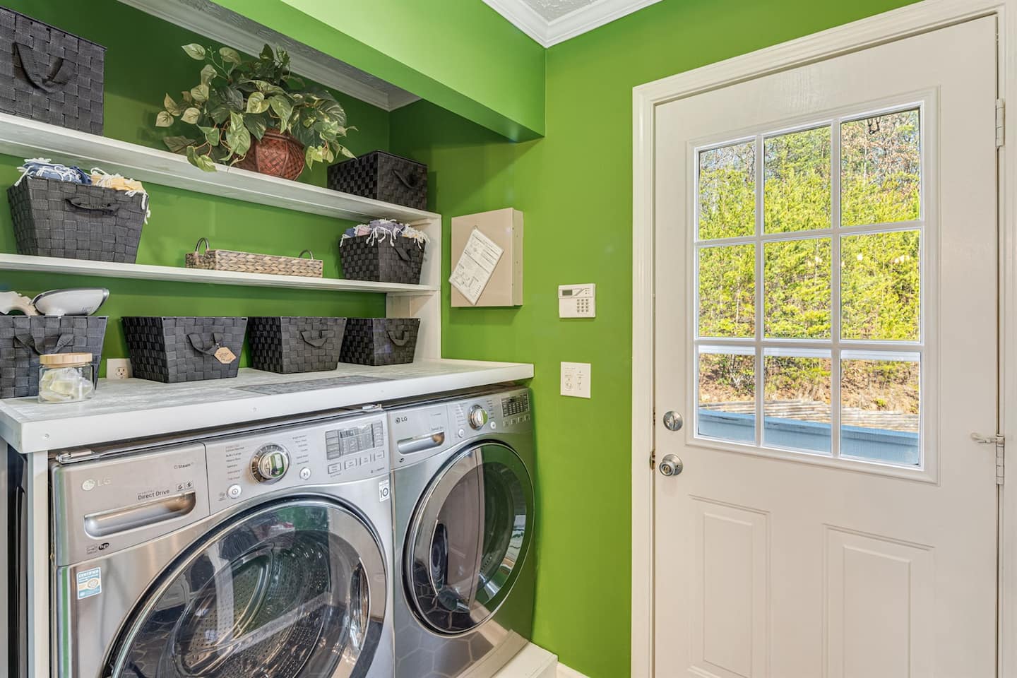 Pack a little lighter, you've got a full laundry room here, pods and everything else you need for a mid-trip reset