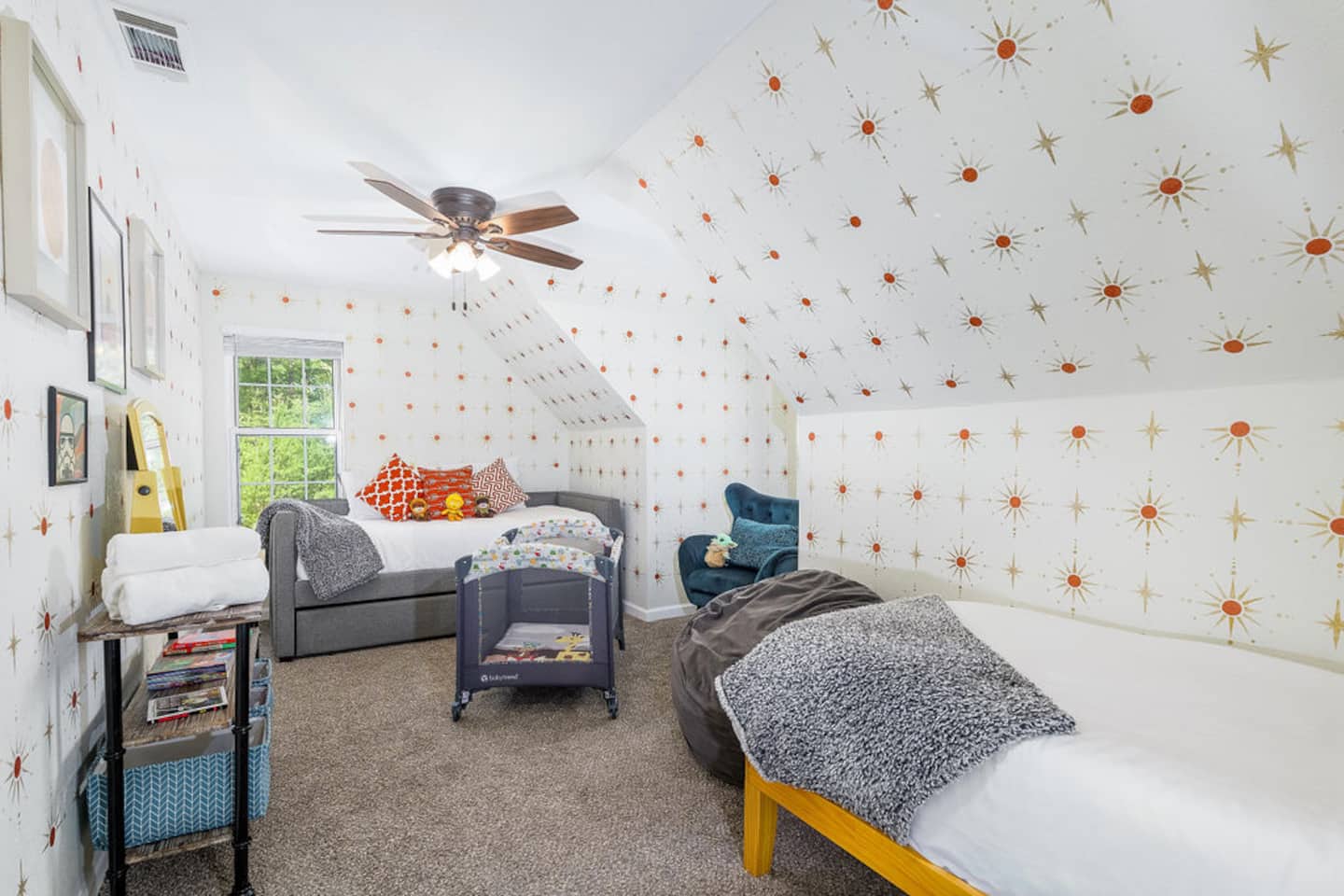 From the pack 'n play to the baby gates, you'll find what you need to set up for your youngest travelers