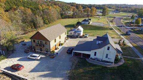 Sleeps 32! 2 Homes. 1.66 Acre One-Property Rental