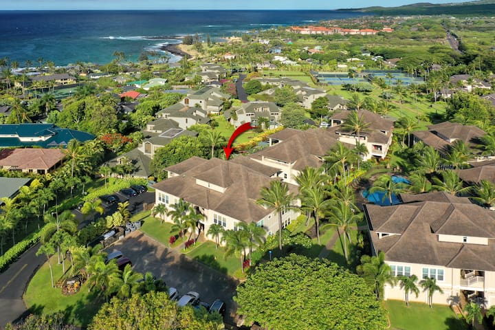 Luxury 4BR Penthouse at the Villas at Poipu Kai
