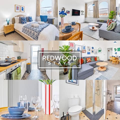 Top Airbnb: Family & Contractor Friendly Stay | WiFi, Parking in Rushmoor