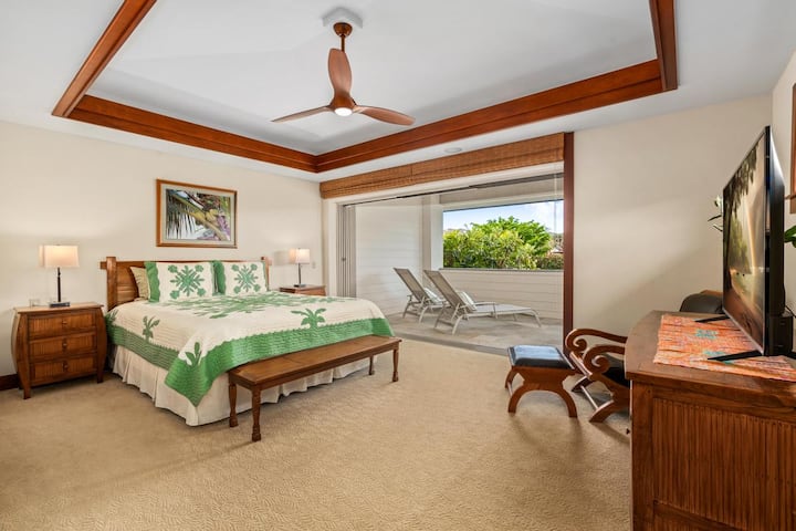 Posuvné dvere na vašu súkromnú verandu s ležadlami.