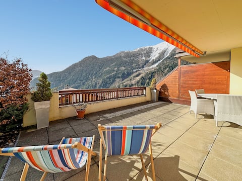 Cosy Stopover near slopes and therms-Swiss Alps