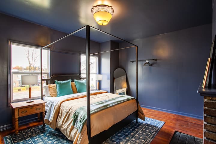 #1 Spálňa s manželskou posteľou na prízemí