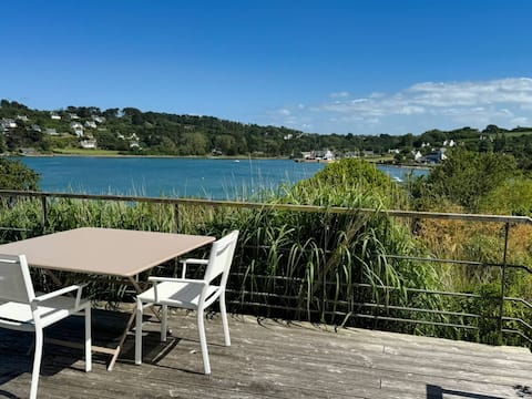 Ker Agak House panoramic sea view Diben port