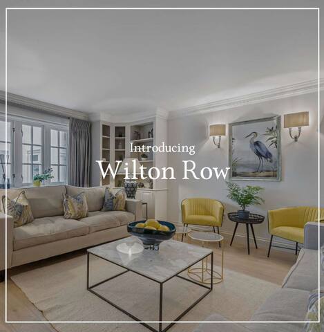 Chic 3BD London Residence in Prestigious Belgravia