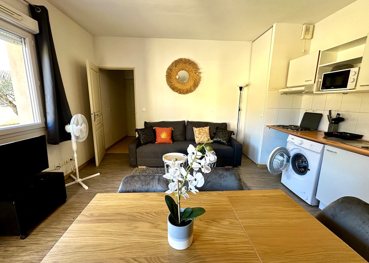 Top Airbnb: Les Naïades D15- 2 bedrooms for 5 people à Avène