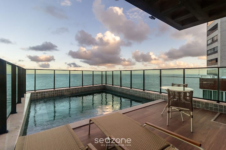 Luxury Beachfront Apt In Boa Viagem - Iaa1003 - Recife