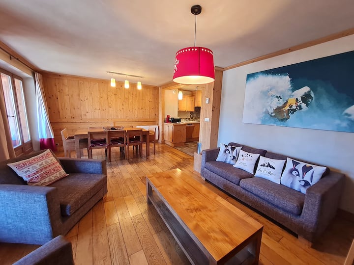 Appt 8 Pers, Terrasse Vue Montagne - Les Deux Alpes
