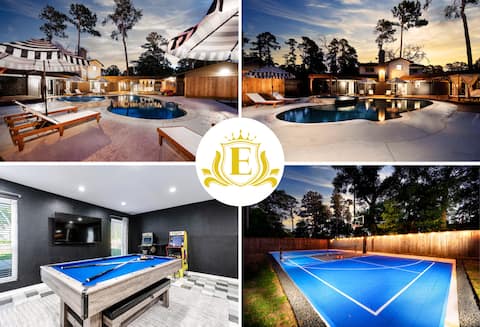 Resort-Style Stay Pool•Hot Tub•Pickleball•Games