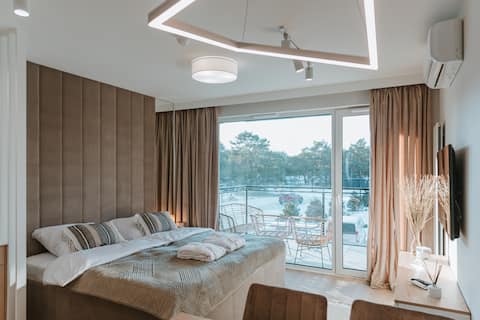 Nadmorska 33 | Charming Studio | Parking | A/C