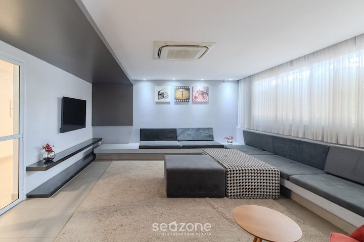 Flat W/ Pool In Condo, Setor Bueno - Txp0807 - Goiânia