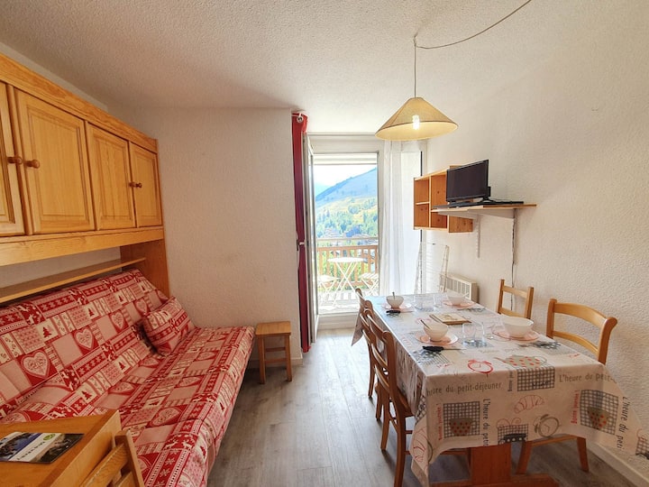 Studio 4 Pers, Balcon Vue Montagne - Villard-Reculas