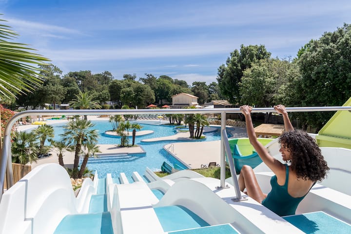 10 Mn à Pied De La Plage | Camping 4* + Parc Aqua - Saint-Palais-sur-Mer