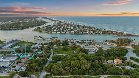 Seaside Sanctuary, Walk To Inlet And Beach