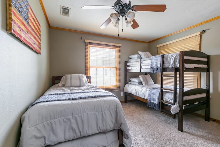 Bunk room plus Twin and Trundle