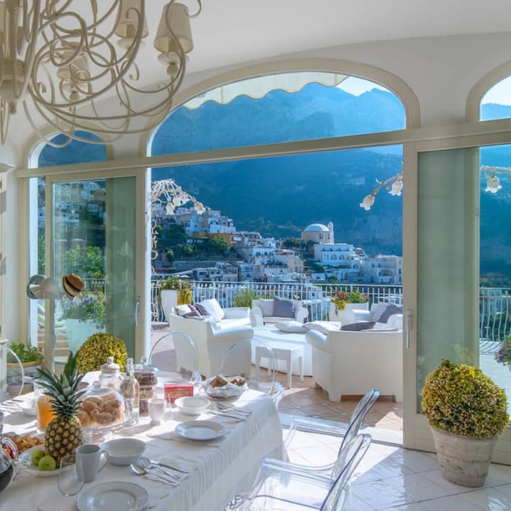 Amore Rentals - Villa Elio With Sea View, Heated P - Positano