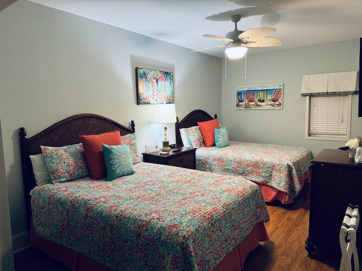 Quarto de hóspedes, 2 camas queen