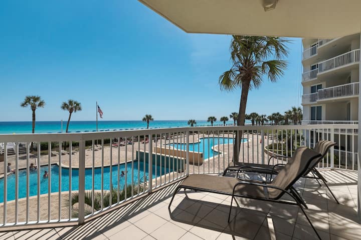 Silver Beach Towers 106e: Penthouse | Gulf Front - Destin, FL