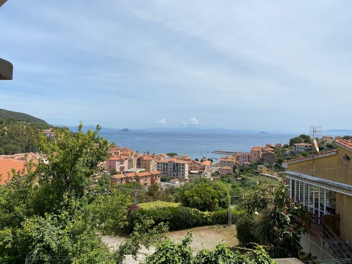 Villa Paola Quadrilocale Con Terrazza Panoramica - Elba