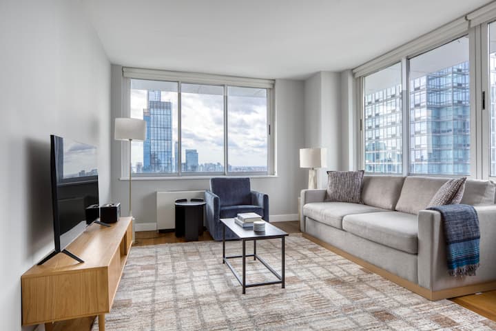 Blueground | Midtown West, Gym & W/d, Nr Museum - New York, NY