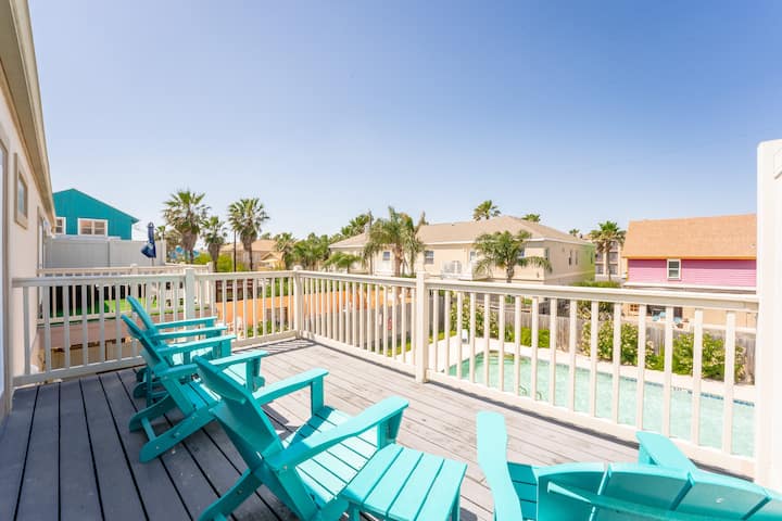 Las Flores#c, Spacious 2/2 Easy Beach Access - South Padre Island