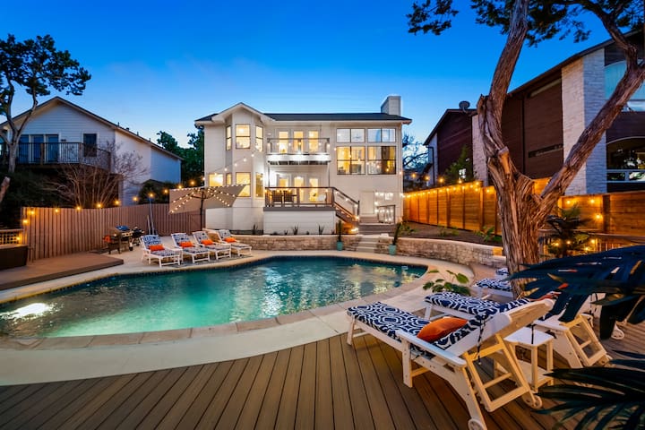 Misty Hill ~Best View in Austin~ Luxury Pool Oasis
