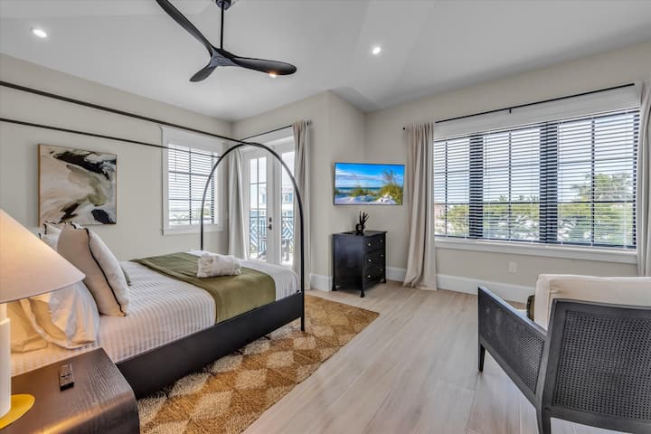 Dormitorio principal - Cama de matrimonio XL