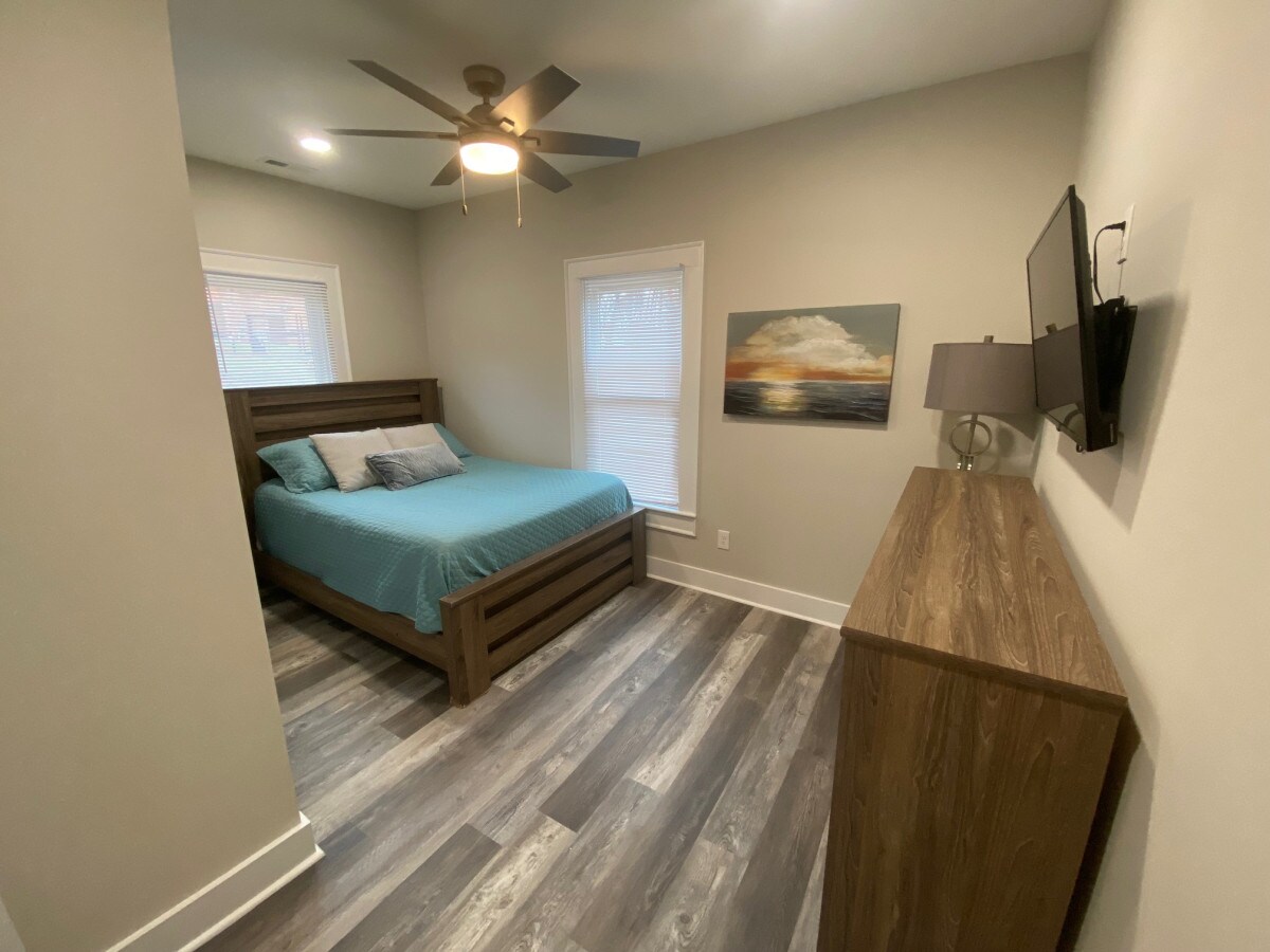 Manželská posteľ v druhej spálni