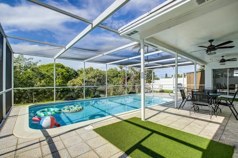 Sunrise Family Oasis | Pool + Lake + Canal Views