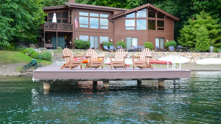Cedar Lodge: Exquisite Timberframe On Keuka Lake - Hammondsport, NY
