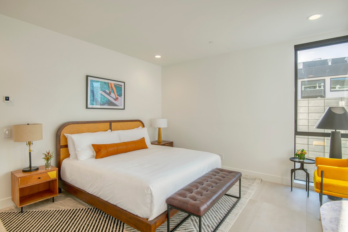 Bedroom 5 features a king bed and ensuite bathroom.