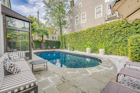 Iconic Downtown Estate w/ Private Pool, Parking