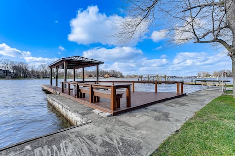 Charming Watervliet Lake House w/ Private Dock!