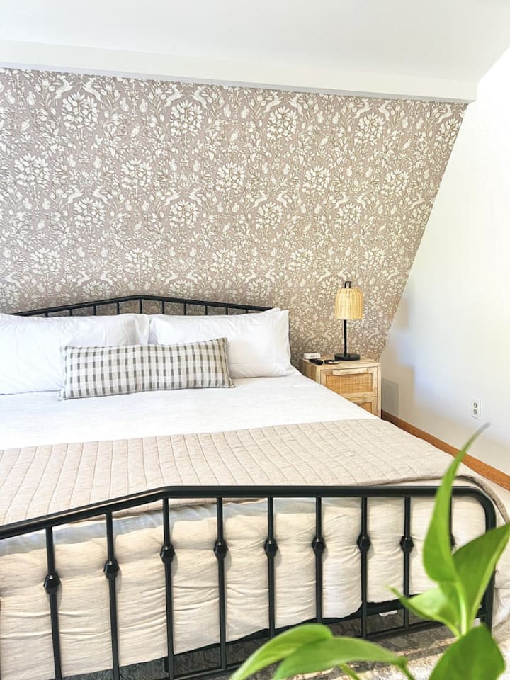 High quality linens featured in bedrooms