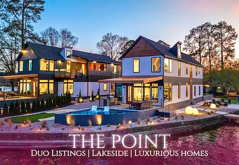 Modern Lakefront | Gorgeous Views | Sleeps 28