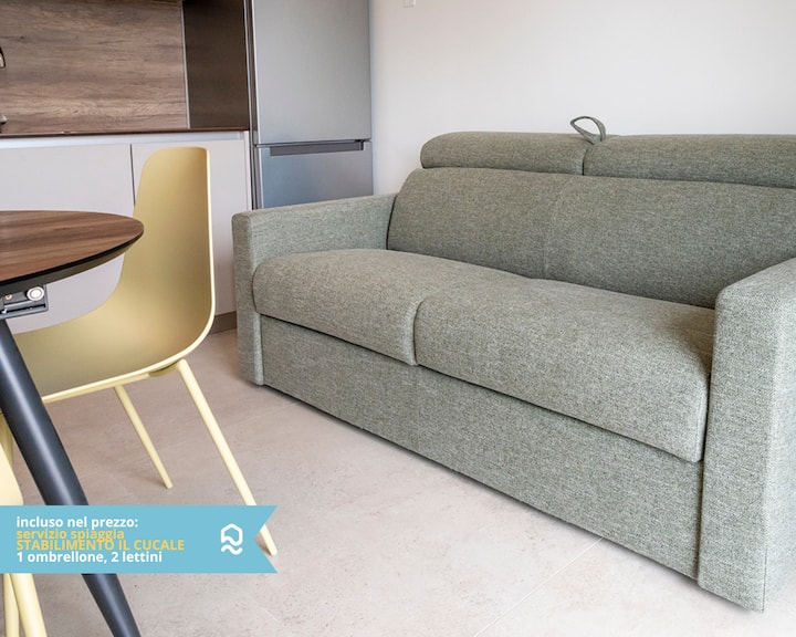 Mialmare Sud - Marcelli, New Sea Front Apartment - Porto Recanati