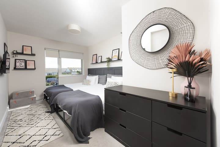 Dhomë gjumi me dy krevate tek - 6 The Point, Pentire