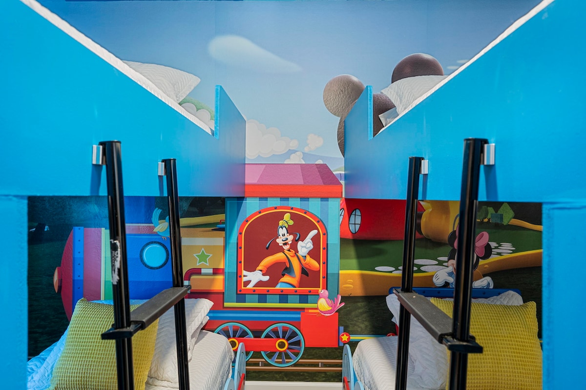 Dormitorio 3: 2 literas dobles (arriba)