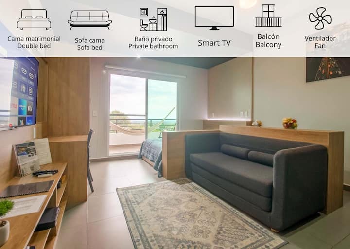Elegant Loft | 1 Bedroom In Oaxtepec - Oaxtepec