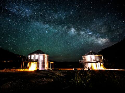 The Barn Silo at Goose Lake Lane