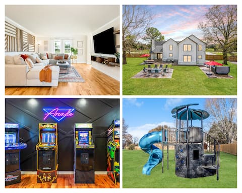 Sleeps 22—Pickleball~Hot Tub~Pool Table~Games