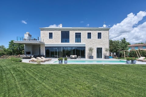 Luxury Villa Valens - Heated Pool, Sauna, Istria