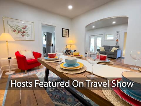 Rare Spanish Retreat - Steps to Water & Downtown!