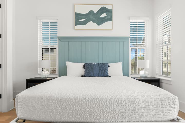 غرفة نوم كينج #2 مع حمام داخلي + تلفزيون ذكي