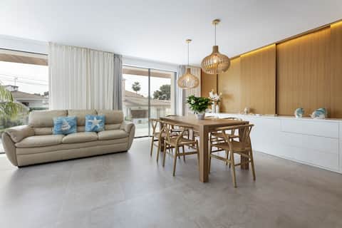 Top Airbnb: NEW! Can Perello: Modern apartment near the beach en Muro